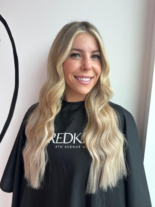 Tape Weft Hair Extensions Boombae Hair Salon Manchester and Dublin